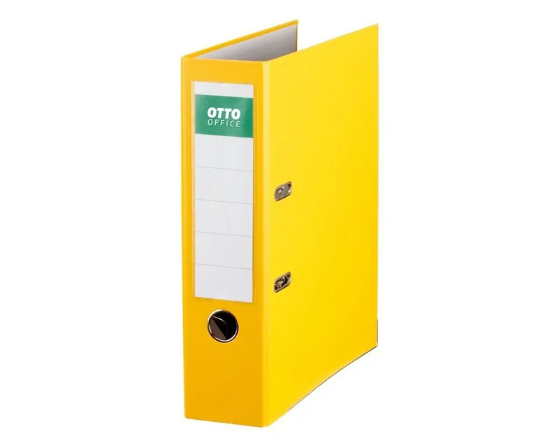 Aktenordner Exclusive I, DIN A4 breit 8 cm van Otto Office in Geel – productfoto