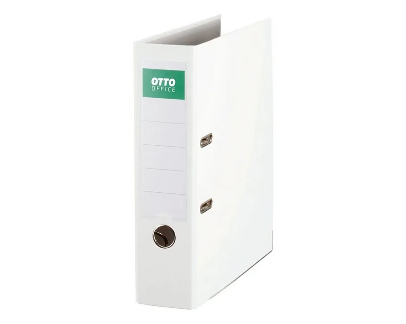 Aktenordner Exclusive I, DIN A4 breit 8 cm van Otto Office in Wit – productfoto