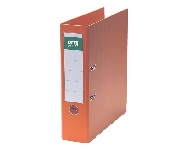 Aktenordner Exclusive II, breit 8 cm, A4, Polypropylen by Otto Office in Orange – product photo