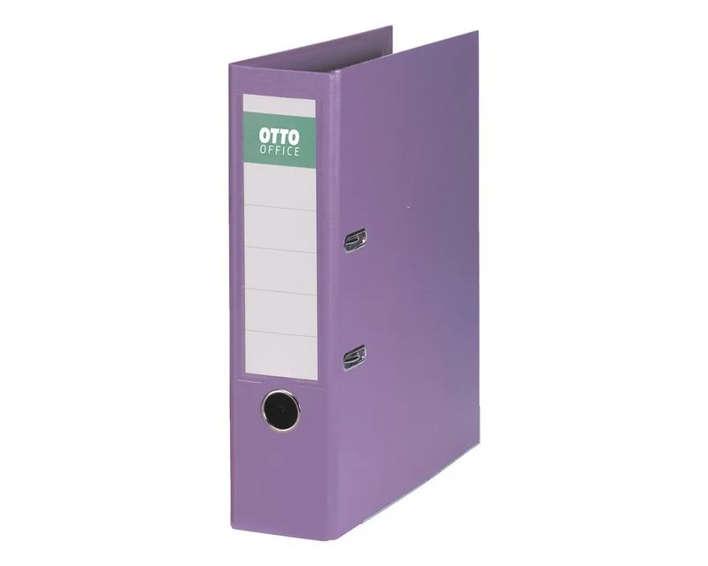 Aktenordner Exclusive II, breit 8 cm, A4, Polypropylen de Otto Office en Violet – photo produit