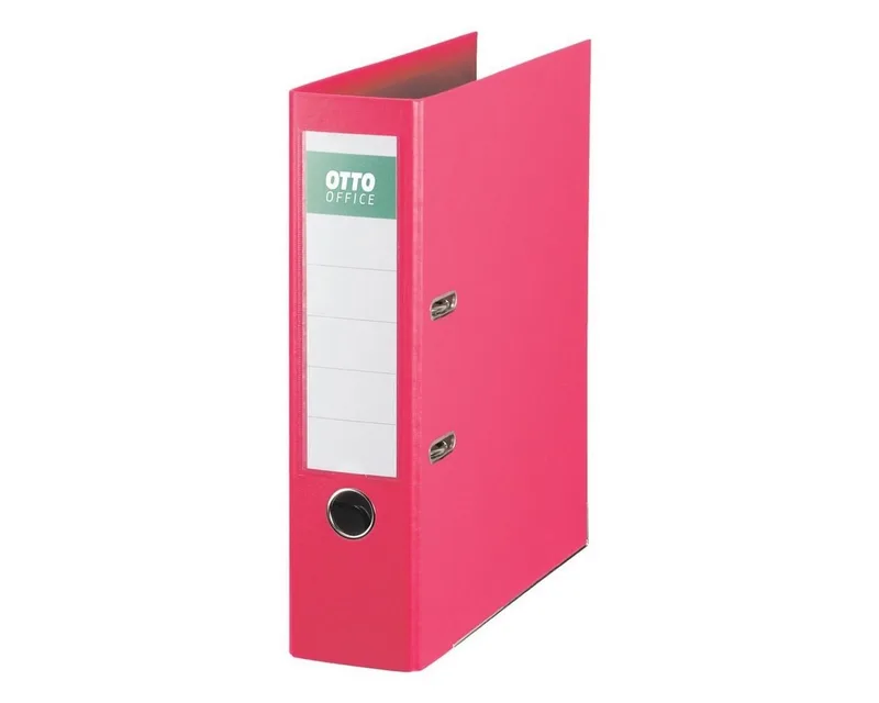 Aktenordner Exclusive II, breit 8 cm, A4, Polypropylen by Otto Office in Pink – product photo