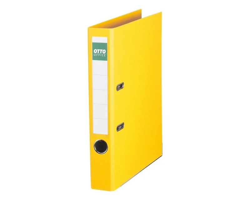 Aktenordner Exclusive II, schmal 5 cm, A4, Polypropylen de Otto Office en Jaune – photo produit