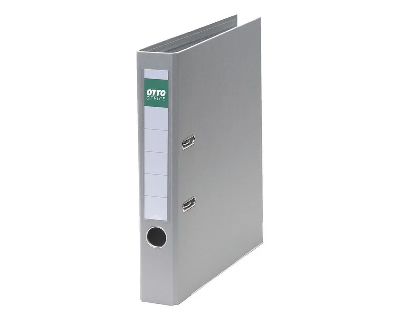 Aktenordner Exclusive II, schmal 5 cm, A4, Polypropylen von Otto Office in Grau – Produktfoto