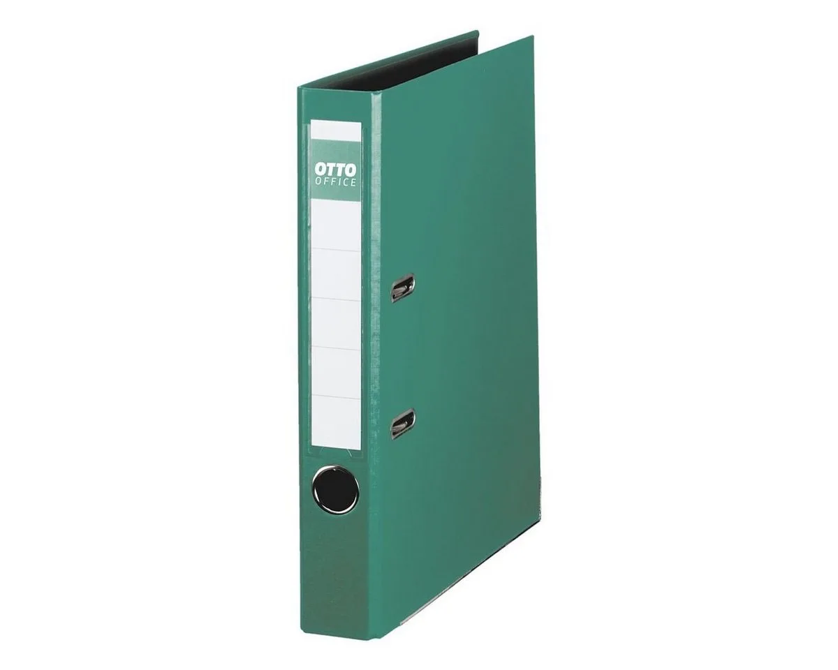 Aktenordner Exclusive II, schmal 5 cm, A4, Polypropylen by Otto Office in Green – product photo