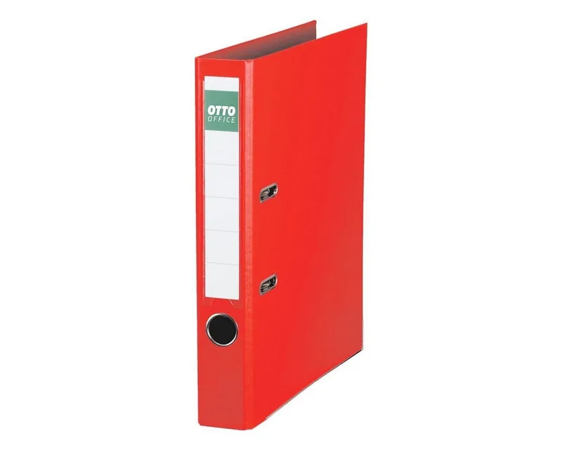 Aktenordner Exclusive II, schmal 5 cm, A4, Polypropylen von Otto Office in Rot – Produktfoto
