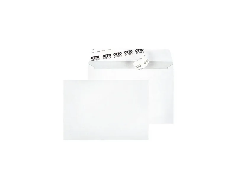 Briefumschlag, C6, ohne Fenster, Haftklebung de Otto Office en Blanc – photo produit