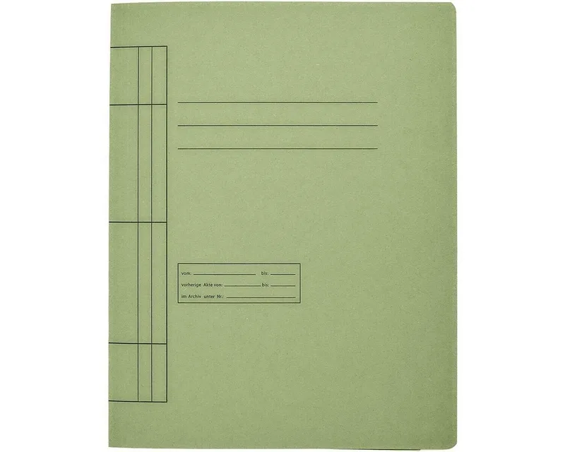 Hefter, aus Recyclingkarton, Format DIN A4, bis 250 Blatt van Otto Office in Groen – productfoto