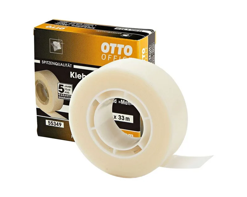 Klebeband Matt (1-St) Maße (B/L): 19 mm/ 33 m, matt de Otto Office en Blanc – photo produit