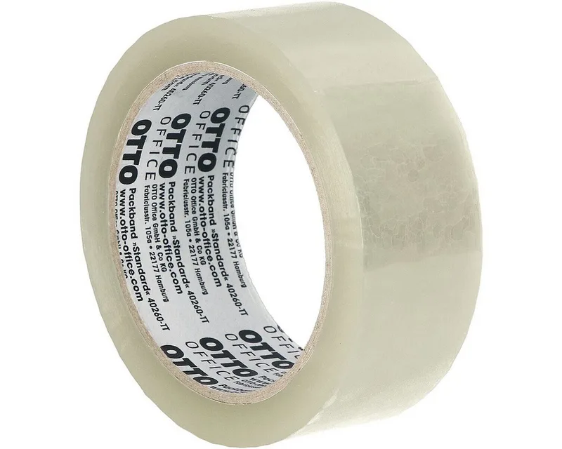 Klebeband Standard Packband 38 mm x 66 m, reißfest de Otto Office en Blanc – photo produit
