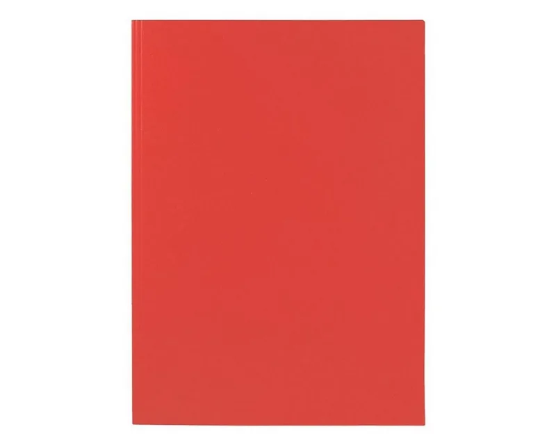 Organisationsmappe, Aktendeckel, seitlich/ oben/ unten offen, A4, Recyclingkarton by Otto Office in Red – product photo