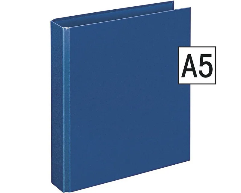 Präsentationsordner, Ringbuch A5, 2 Ringe, 40 mm by Otto Office in Blue – product photo