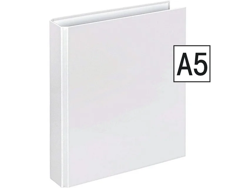 Präsentationsordner, Ringbuch A5, 2 Ringe, 40 mm by Otto Office in White – product photo