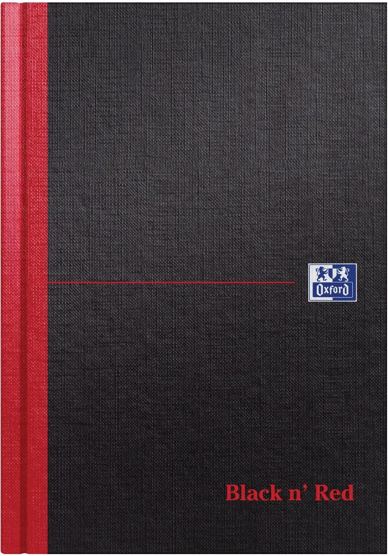 Black n' Red notitieboek, ft A5, gelijnd, 192 bladzijden by Oxford – product photo