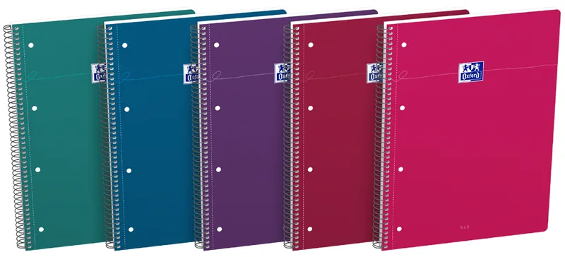 Collegeblock Smart Intense, DIN A4+, Seyès, sortiert by Oxford – product photo
