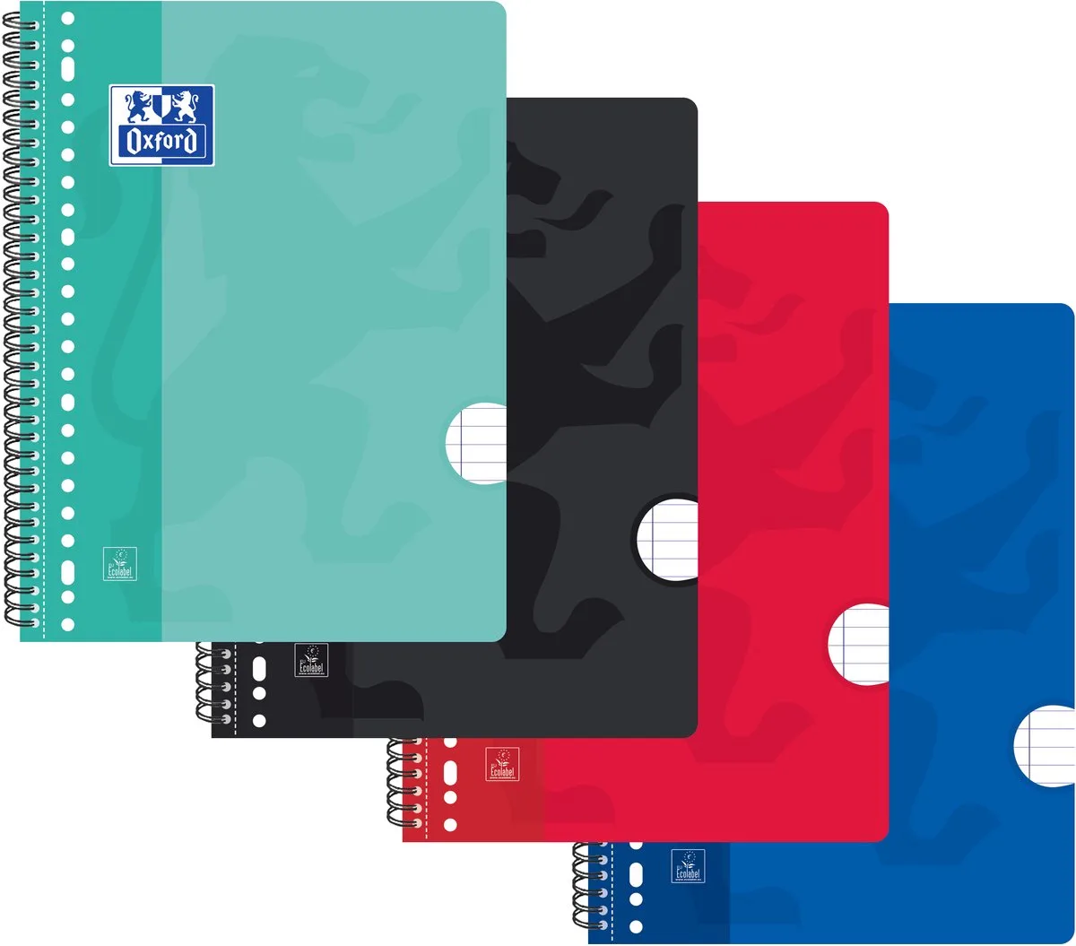 COLLEGEBLOK A4+ 80V L by Oxford in Geplastificeerd – product photo