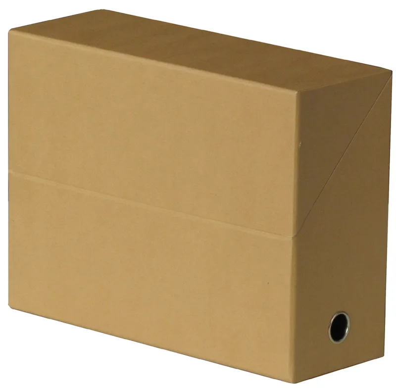 Dokumentenmappe, aus Wellpape, beige von Oxford – Produktfoto