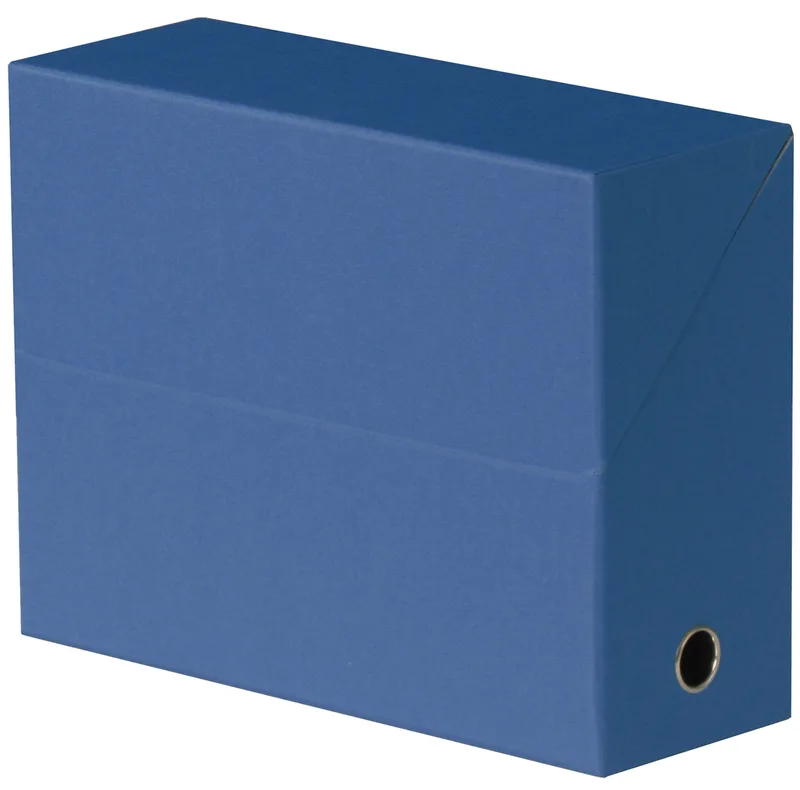 Dokumentenmappe, aus Wellpappe, blau by Oxford – product photo