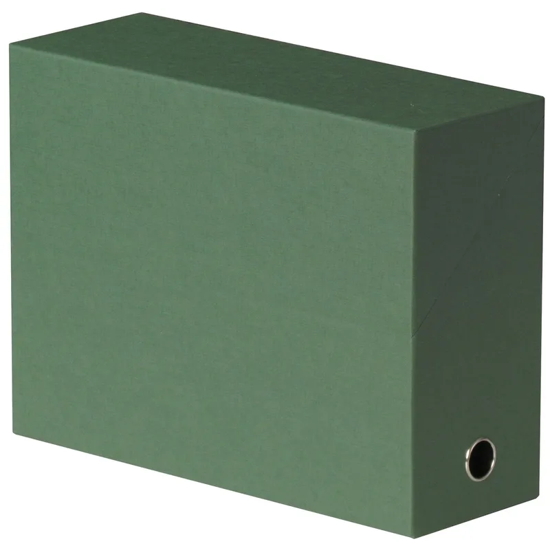 Dokumentenmappe, aus Wellpappe, dunkelgrün by Oxford – product photo
