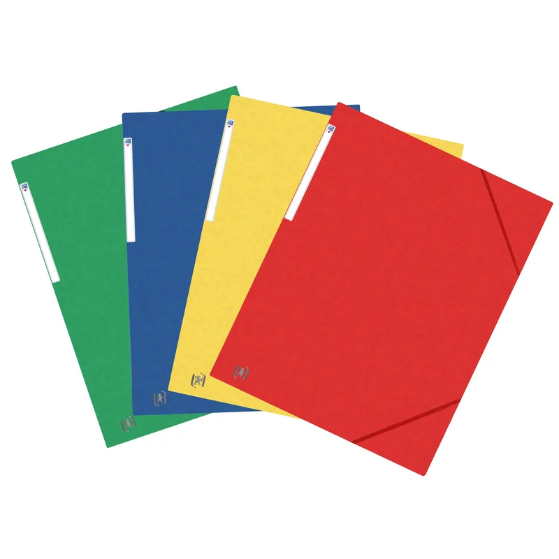 Elastomap oxford top file a3 3 kleppen 390gr ass | 10 stuks by Oxford – product photo