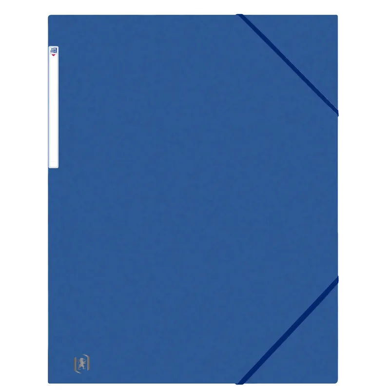 Elastomap oxford top file a3 3 kleppen 390gr blauw | 10 stuks by Oxford – product photo