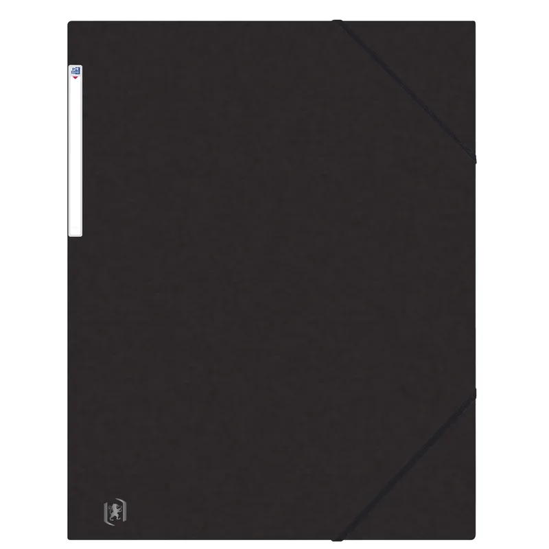 Elastomap oxford top file a3 3 kleppen 390gr zwart | 10 stuks von Oxford – Produktfoto