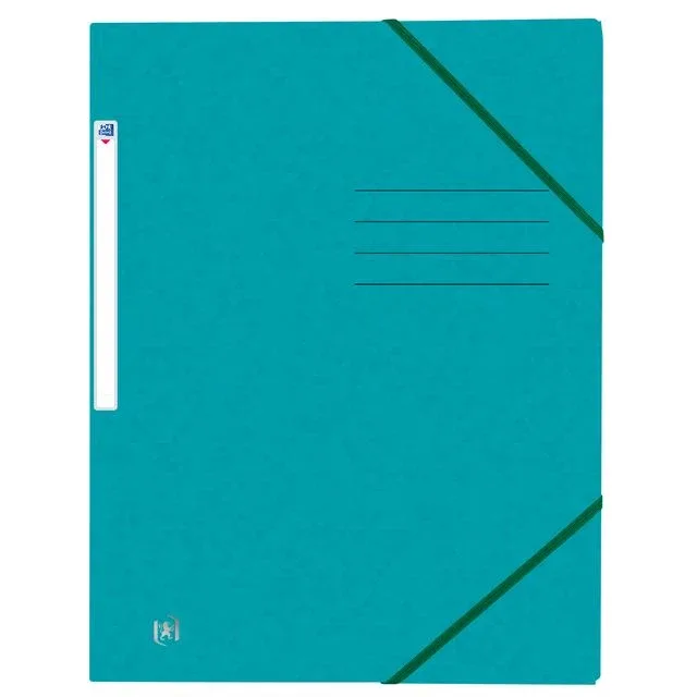 Elastomap oxford top file+ a4 aqua | 10 stuks de Oxford – photo produit