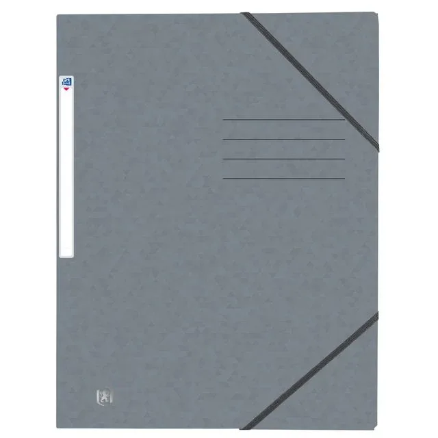Elastomap oxford top file+ a4 grijs | 10 stuks van Oxford – productfoto