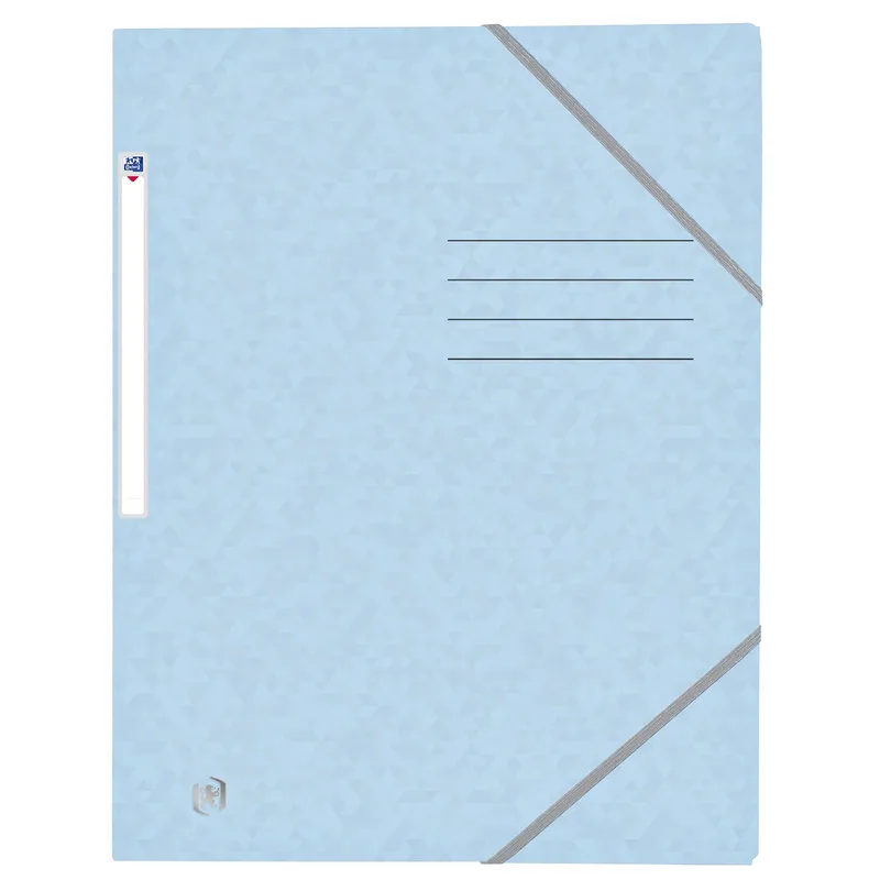 Elastomap oxford top file+ a4 pastel blauw | 10 stuks by Oxford – product photo