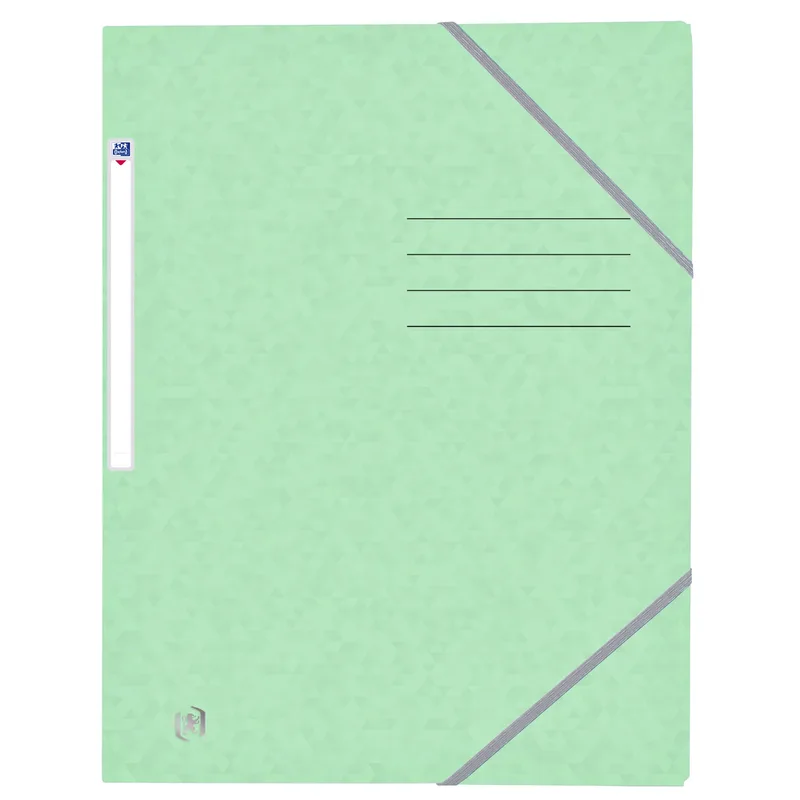 Elastomap oxford top file+ a4 pastel groen | 10 stuks von Oxford – Produktfoto