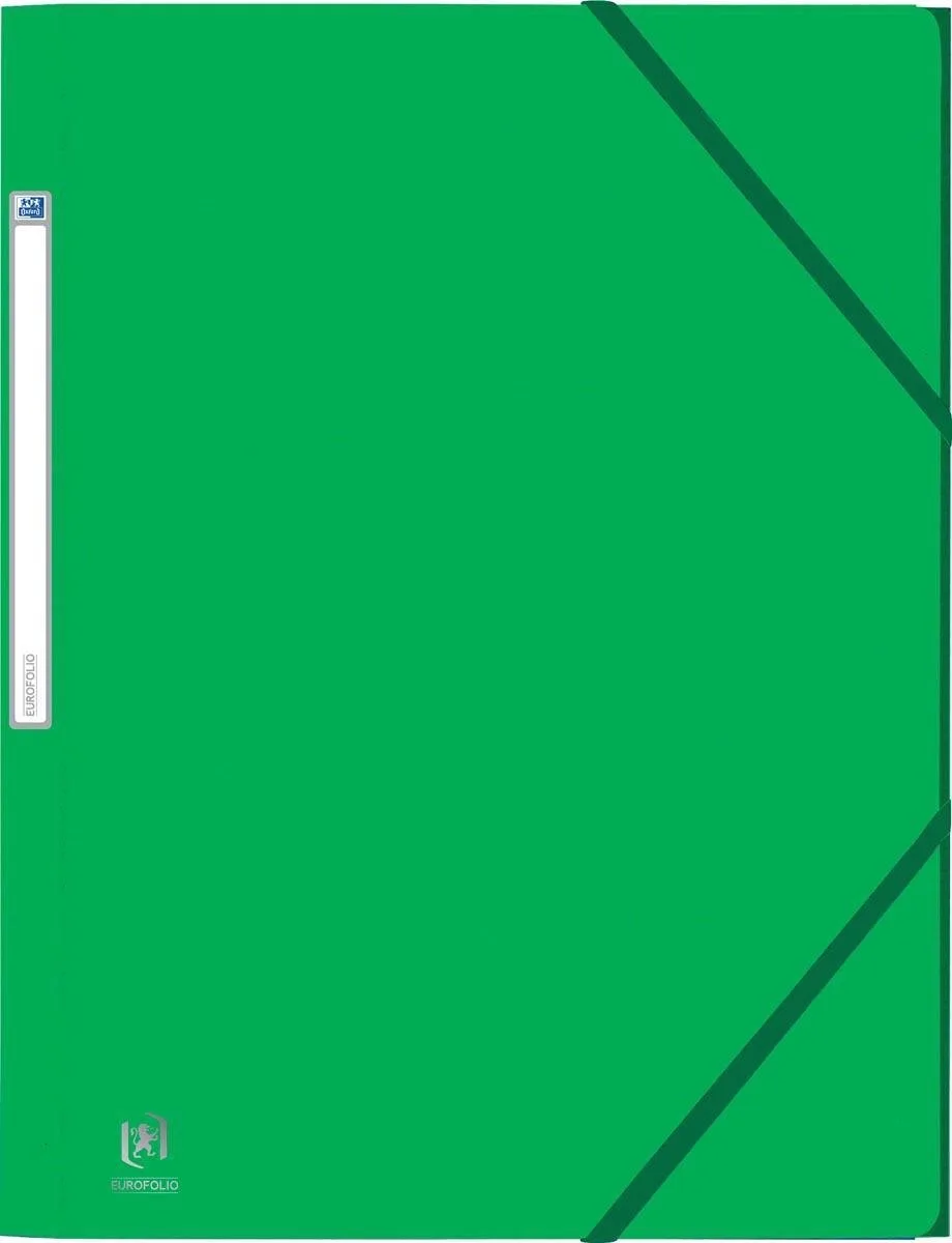 Elba Oxford Eurofolio elastomap, voor ft A4 by Oxford in Green – product photo