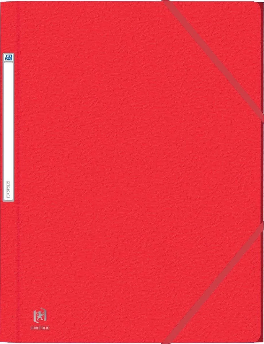 Elba Oxford Eurofolio elastomap, voor ft A4 de Oxford en Rouge – photo produit