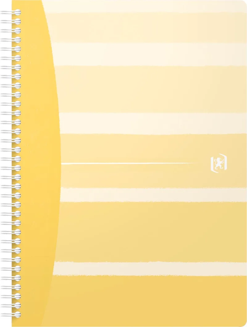 Iconics spiraalschrift, ft B5, 120 bladzijden, geruit 5 mm, geassorteerde kleuren by Oxford – product photo