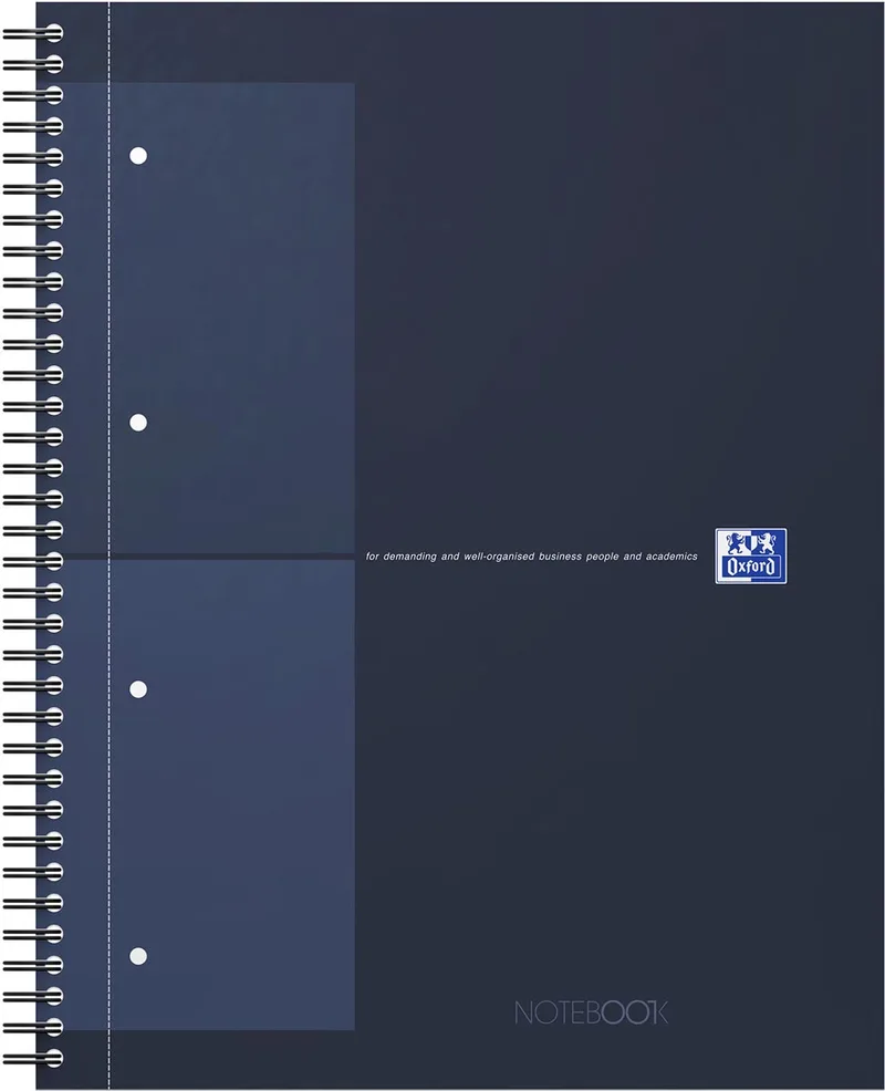 INTERNATIONAL Notebook Actie 30 jaar, 160 bladzijden, ft A4+, geruit 5 mm, blauw by Oxford – product photo