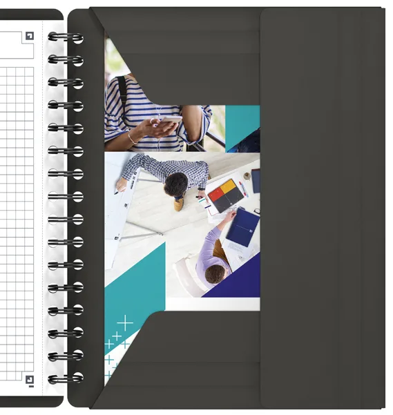 International Spiral-Notizbuch , MEETINGBOOK, , DIN A5+ från Oxford – produktbild