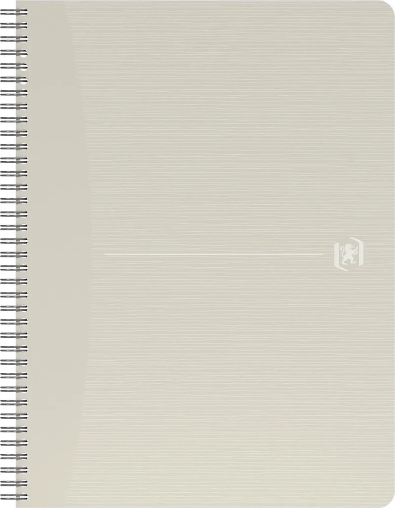 My Rec'up spiraalschrift, ft A4, 100 bladzijden, geruit 5 mm, geassorteerde kleuren van Oxford – productfoto