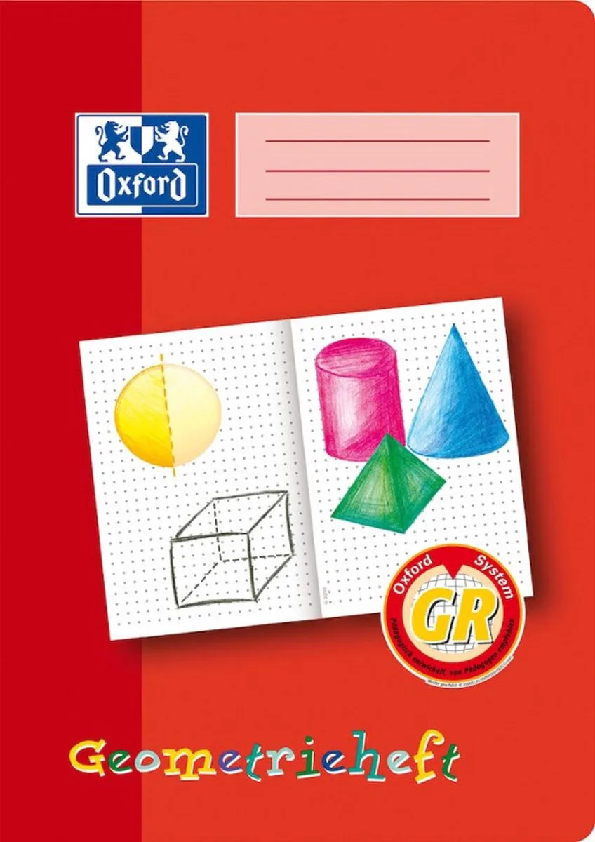 Oxford 100050109 schrijfblok & schrift A4 de Oxford en Rouge – photo produit