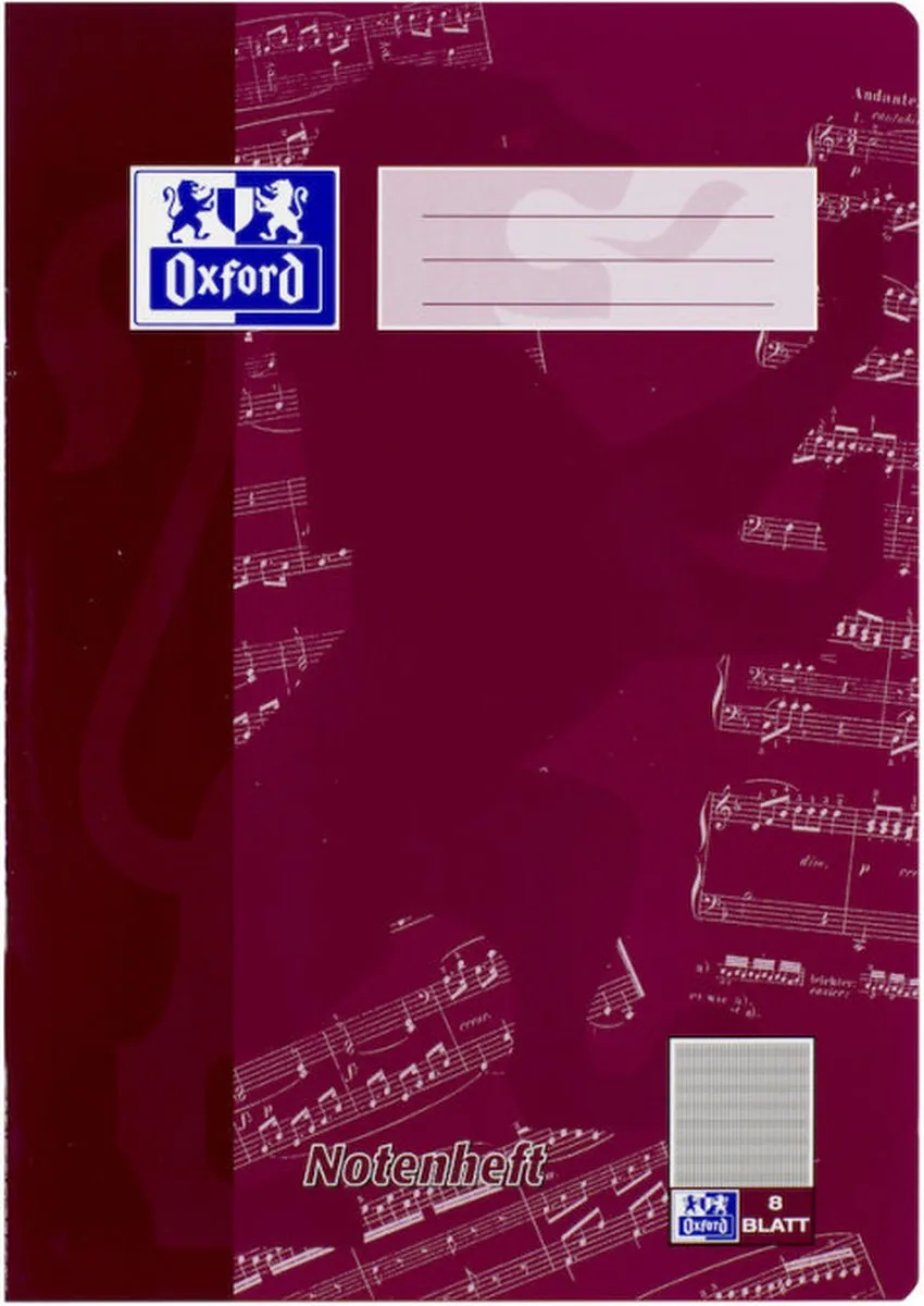 Oxford 100050399 schrijfblok & schrift A4 de Oxford en Vert – photo produit