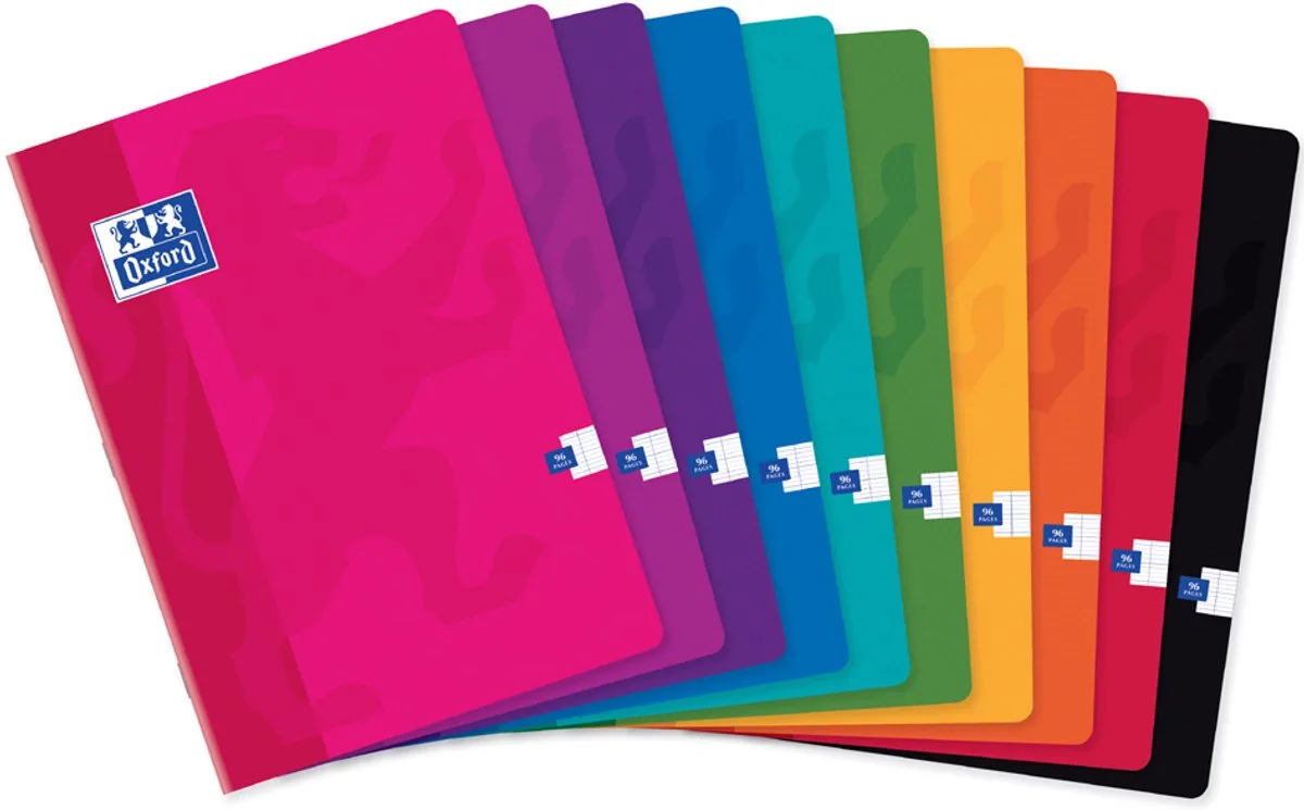 Oxford 100100563 schrijfblok & schrift A4 by Oxford in Purple – product photo