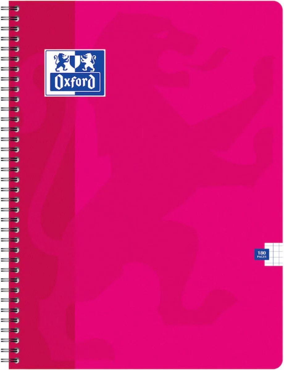 Oxford 100103050 schrijfblok & schrift Roze, Oranje, Blauw van Oxford in Roze, Oranje, Blauw – productfoto