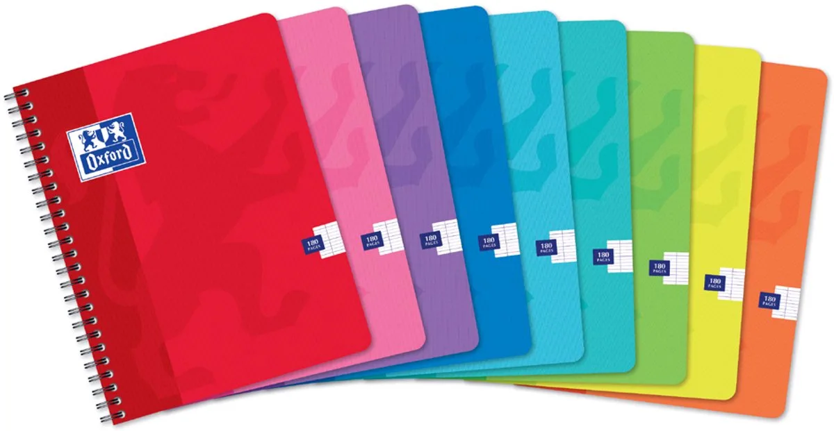 Oxford 100104133 schrijfblok & schrift van Oxford in Olijf – productfoto