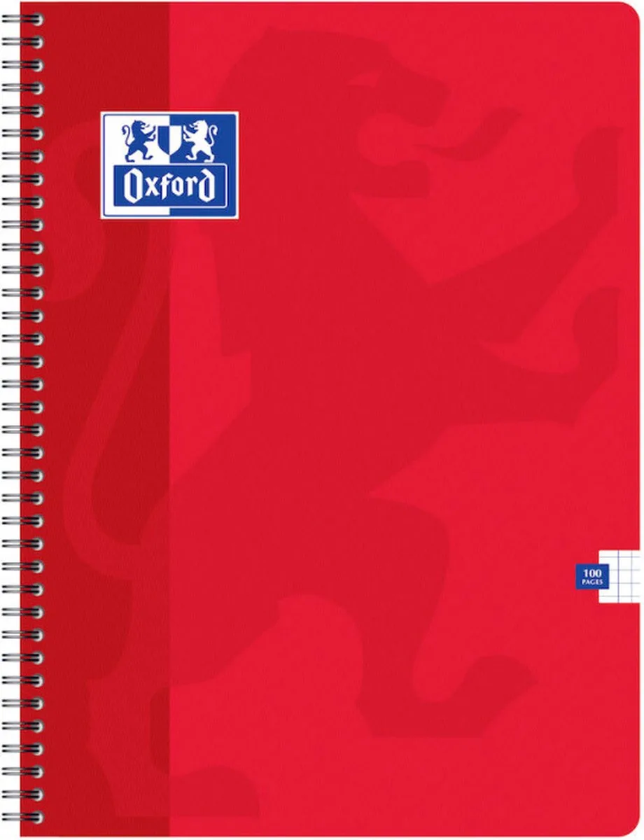 Oxford 100104405 schrijfblok & schrift van Oxford in Blauw – productfoto