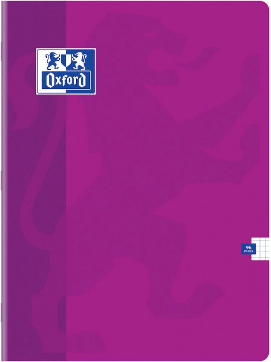 Oxford 100105289 schrijfblok & schrift van Oxford in Blauw – productfoto
