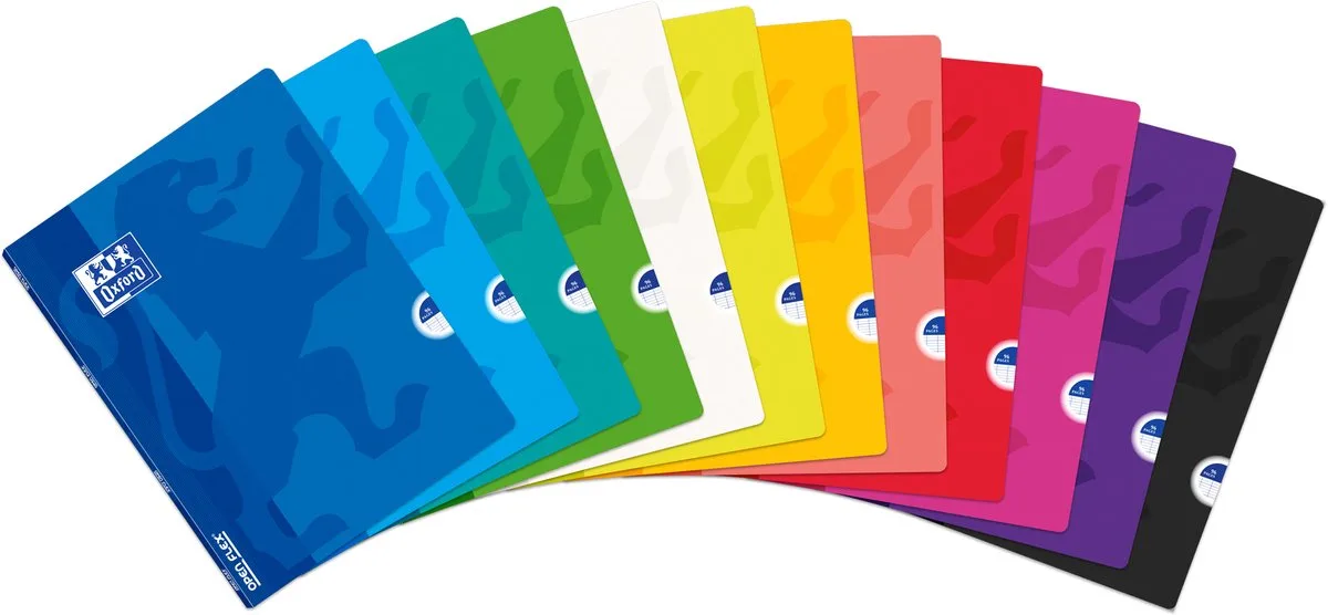 Oxford 100105375 schrijfblok & schrift van Oxford in Blauw – productfoto