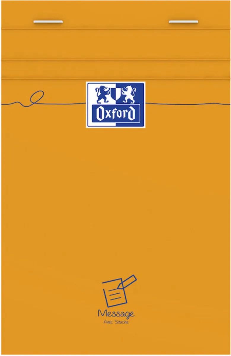 Oxford 100106293 schrijfblok & schrift van Oxford in Oranje – productfoto