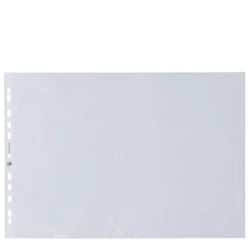 Prospekthülle, DIN A3 quer, PP, 0,09 mm, genarbt by Oxford – product photo