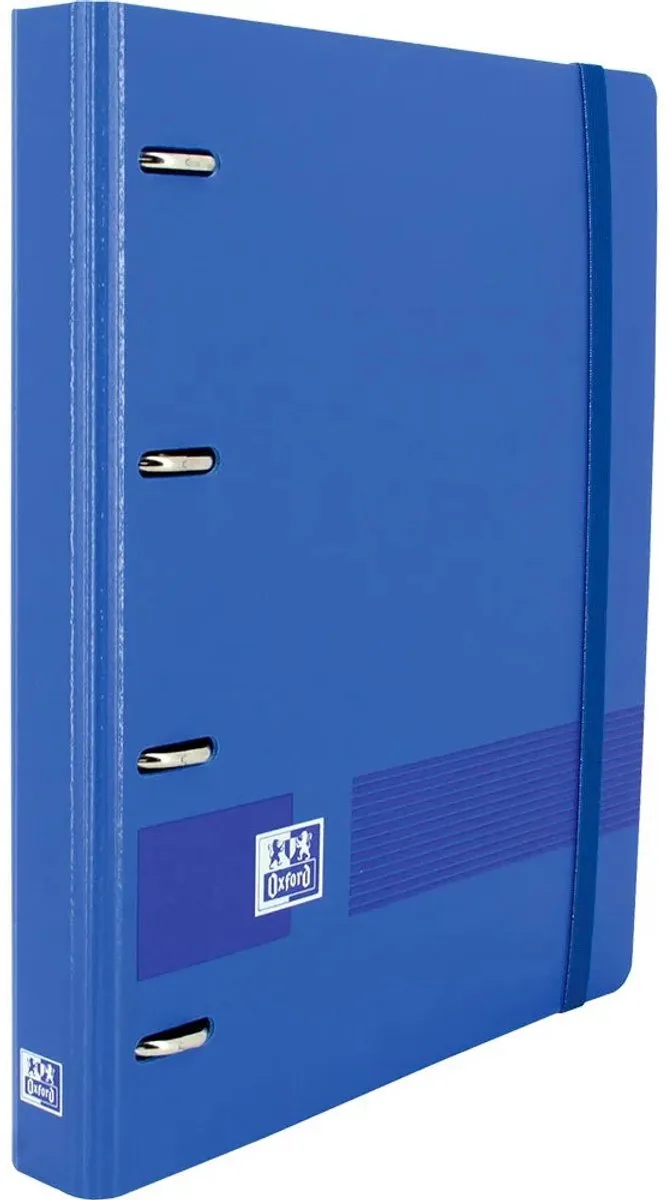 Ringmap Oxford Europeanbinder Polyfoam Marineblauw A4 van Oxford in Blauw – productfoto