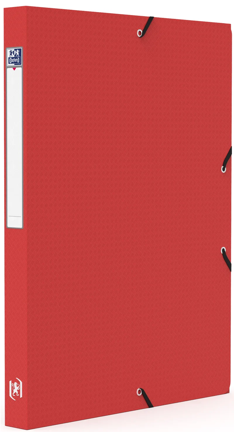 Sammelbox Memphis, A4, Füllhöhe: 25 mm, PP, rot de Oxford – photo produit