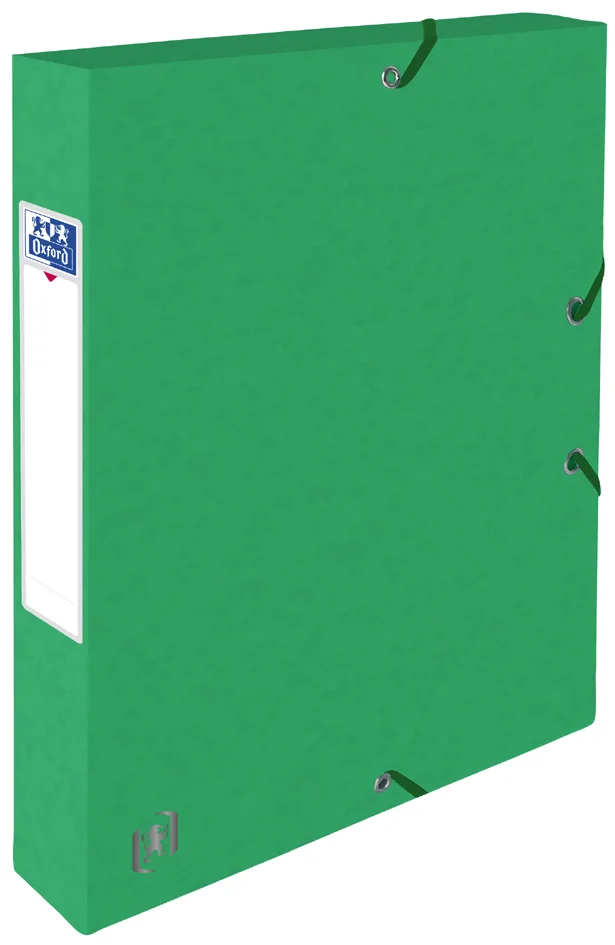 Sammelbox Top File+, 40 mm, DIN A4, grün fra Oxford – produktbillede