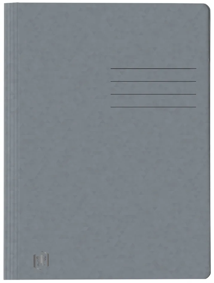 Schnellhefter Top File+, DIN A4, grau van Oxford – productfoto