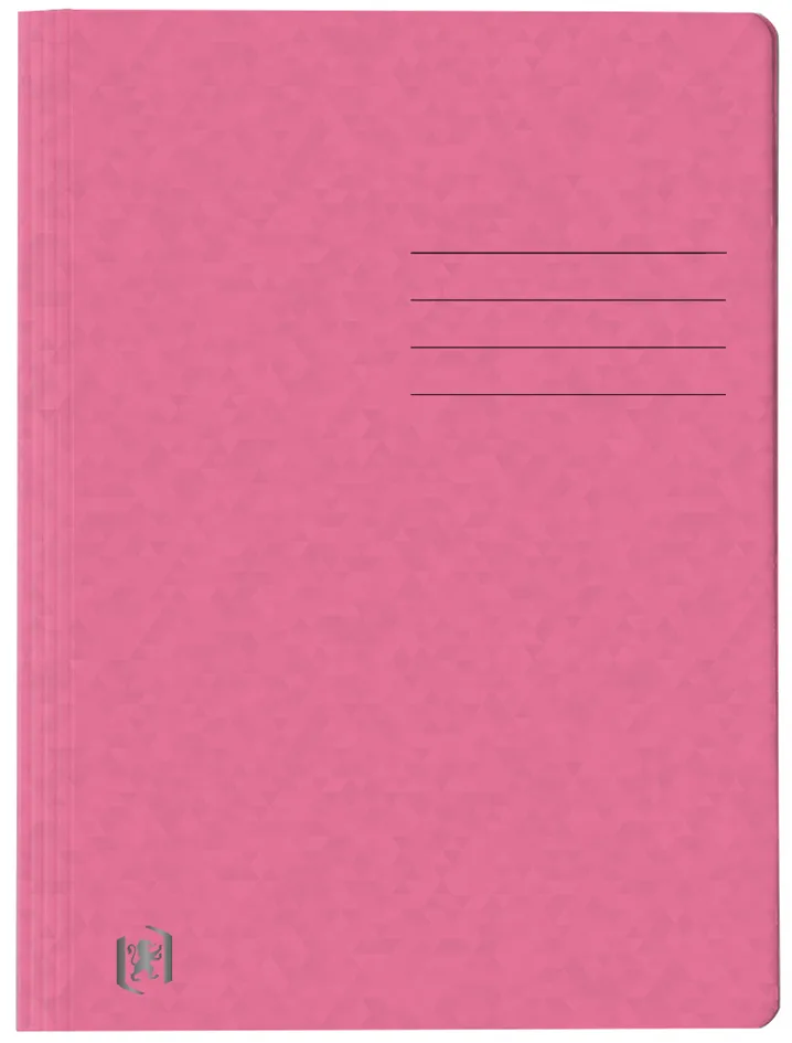 Schnellhefter Top File+, DIN A4, rosa von Oxford – Produktfoto